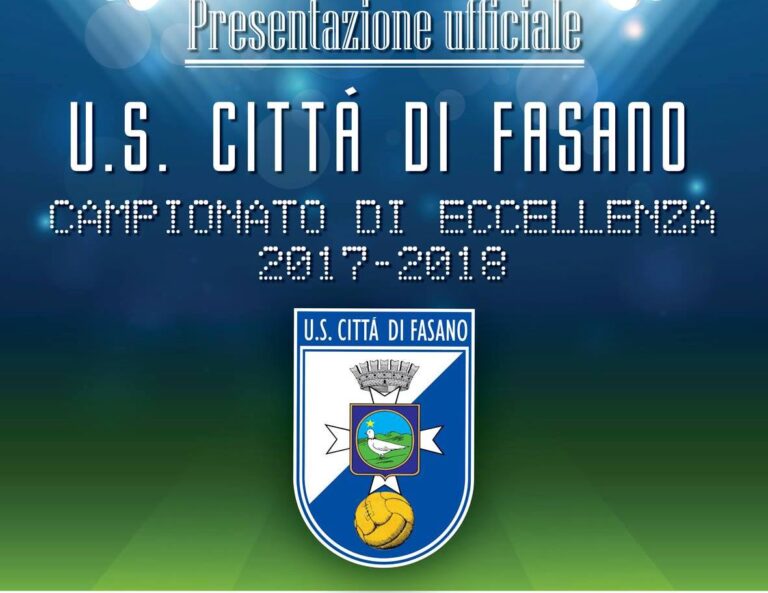 Il Fasano Calcio si presenta ufficialmente alla città Il Fasano Calcio si presenta ufficialmente alla città - Osservatorio Fasano