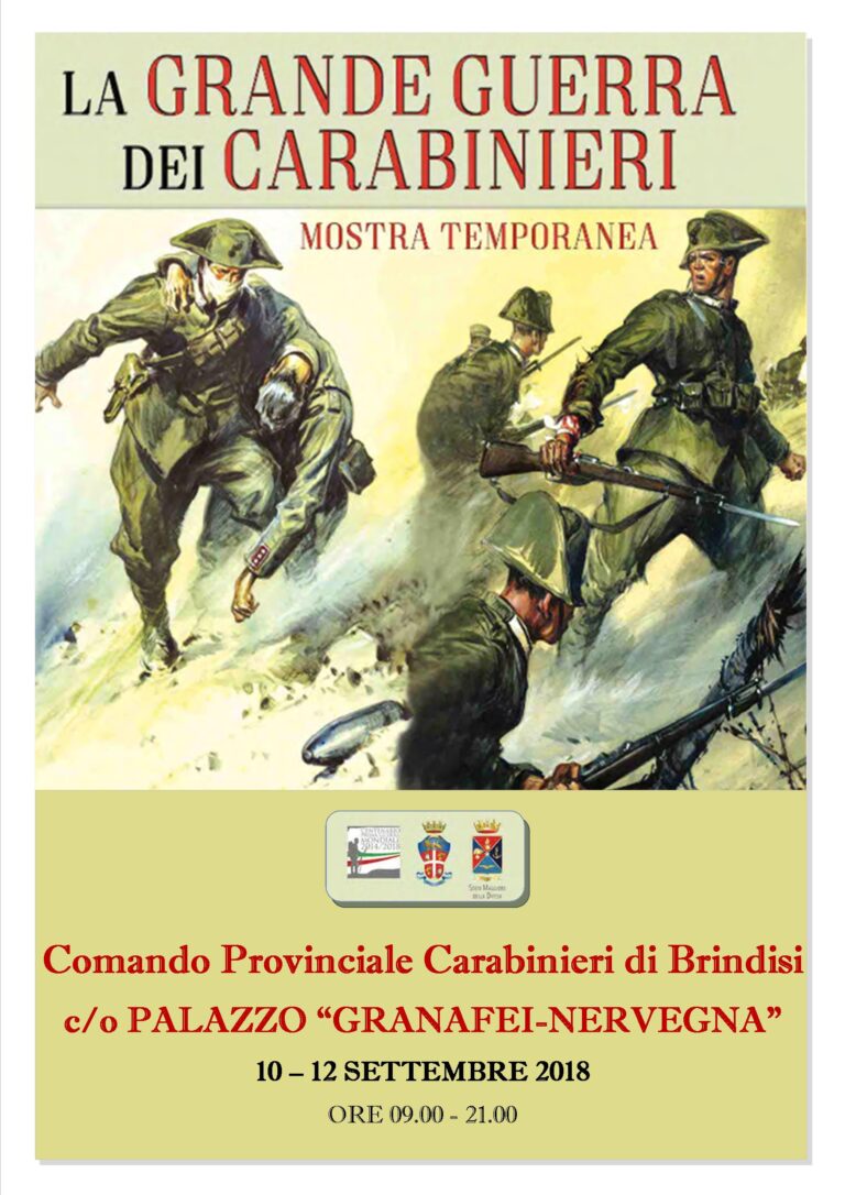 La Grande Guerra dei Carabinieri - Osservatorio Fasano