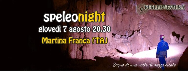 Speleonight con Pugliavventura - Osservatorio Fasano