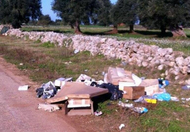 La Regione Puglia finanzia i Comuni per la raccolta dei rifiuti abbandonati La Regione Puglia finanzia i Comuni per la raccolta dei rifiuti abbandonati - Osservatorio Fasano