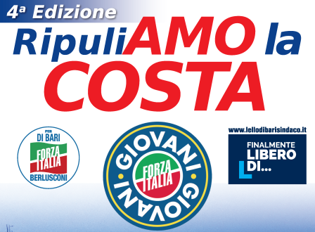 I giovani di Forza Italia di Fasano organizzano ‘RipuliAmo la costa’ I giovani di Forza Italia di Fasano organizzano 'RipuliAmo la costa' - Osservatorio Fasano