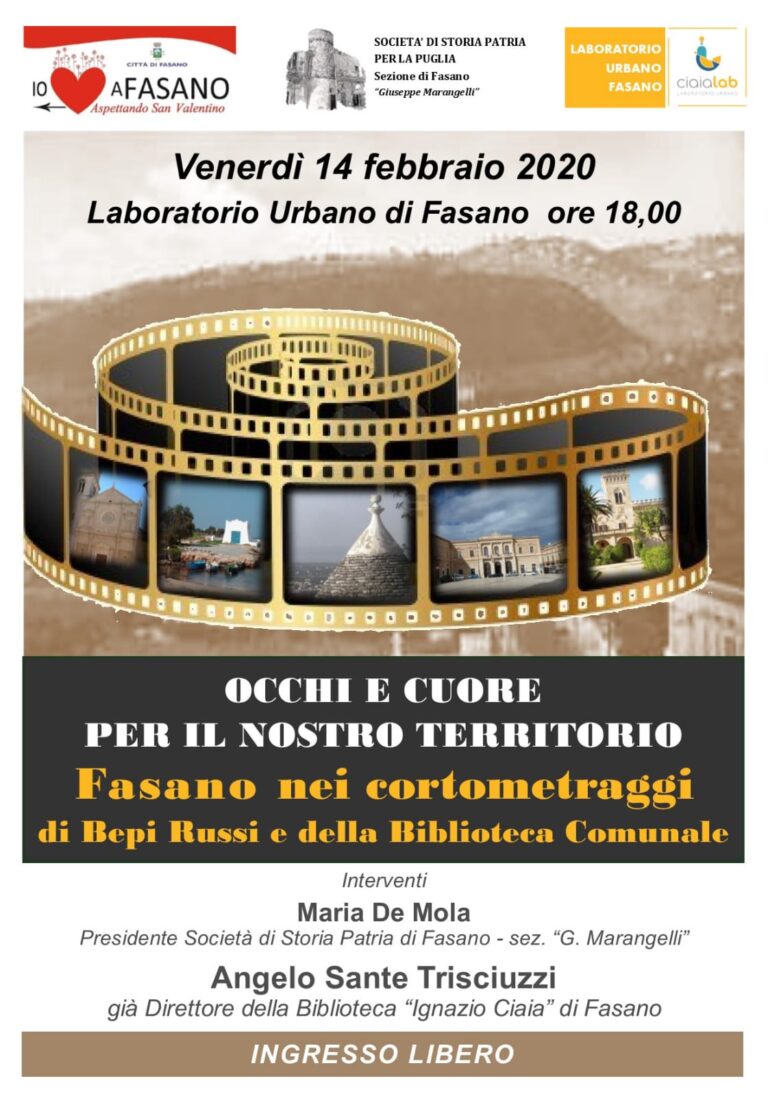 Cortometraggi dedicati a Fasano - Osservatorio Fasano