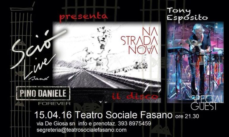 La Sciò Live Band al Teatro Sociale di Fasano - Osservatorio Fasano