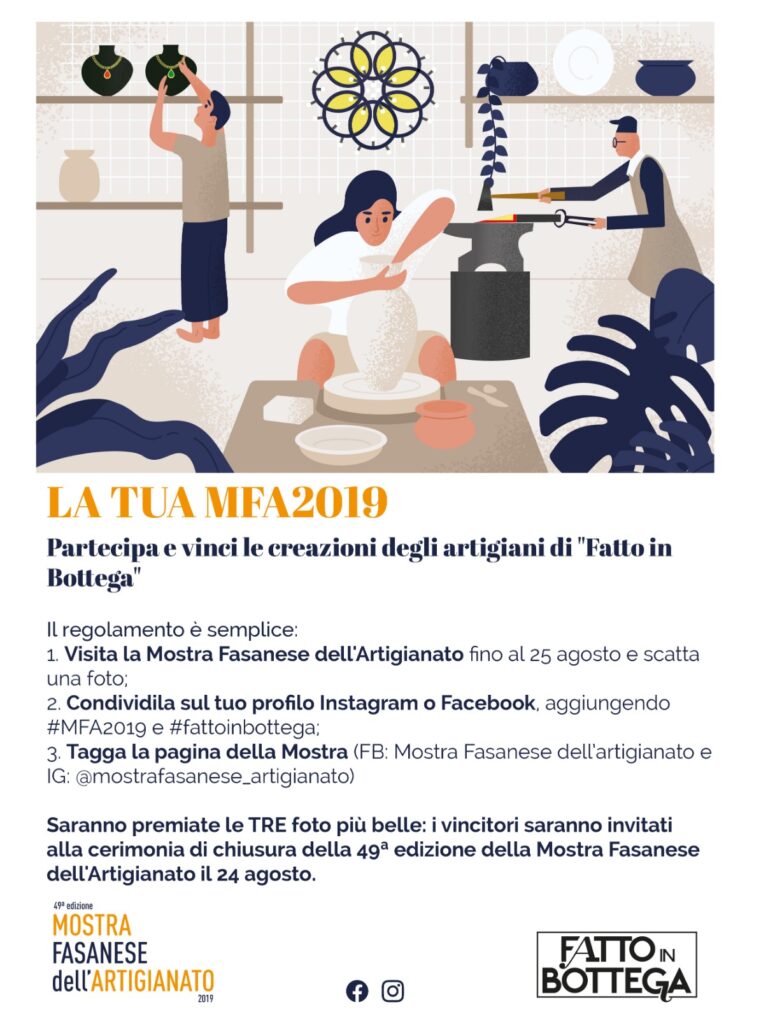 Avviato il Contest social ‘La tua MFA2019’ Avviato il Contest social 'La tua MFA2019' - Osservatorio Fasano