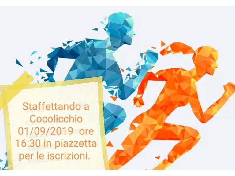 Staffettando a Cocolicchio: corse a piedi ed altro - Osservatorio Fasano
