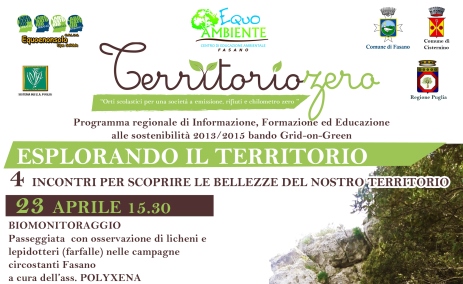Escursioni per conoscere il territorio con il Cea Equoambiente di Fasano Escursioni per conoscere il territorio con il Cea Equoambiente di Fasano - Osservatorio Fasano