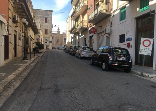 Via Carlo Alberto a Fasano sarà pedonalizzata e risistemata Via Carlo Alberto a Fasano sarà pedonalizzata e risistemata - Osservatorio Fasano
