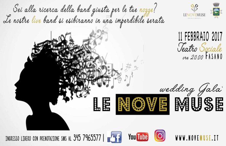 Evento per futuri sposi al Teatro Sociale di Fasano Evento per futuri sposi al Teatro Sociale di Fasano - Osservatorio Fasano