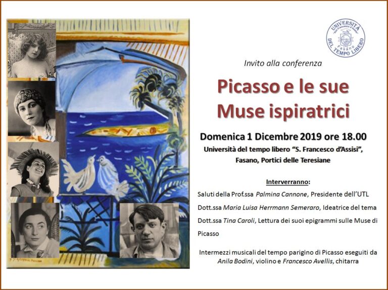 L'Universotà del Tempo Libero tra libri e Picasso - Osservatorio Fasano