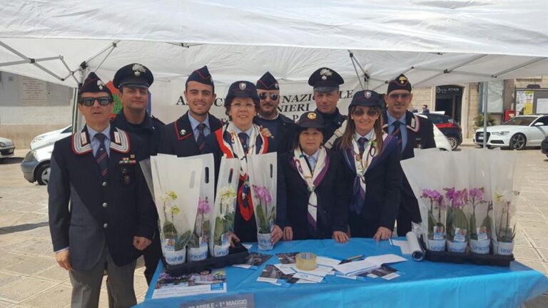 L’Associazione Nazionale Carabinieri di Fasano in piazza Ciaia a favore dell’Unicef L'Associazione Nazionale Carabinieri di Fasano in piazza Ciaia a favore dell'Unicef - Osservatorio Fasano