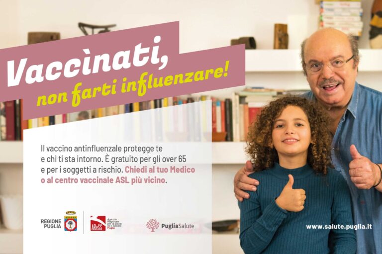 Avvio della vaccinazione antinfluenzale nella ASL Brindisi Avvio della vaccinazione antinfluenzale nella ASL Brindisi - Osservatorio Fasano