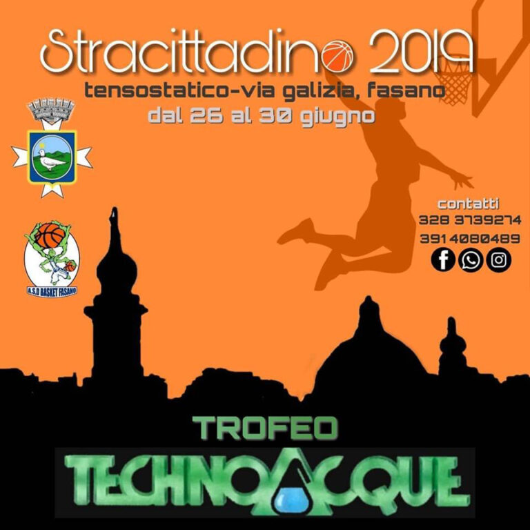 Il ritorno del Torneo Stracittadino di pallacanestro Il ritorno del Torneo Stracittadino di pallacanestro - Osservatorio Fasano