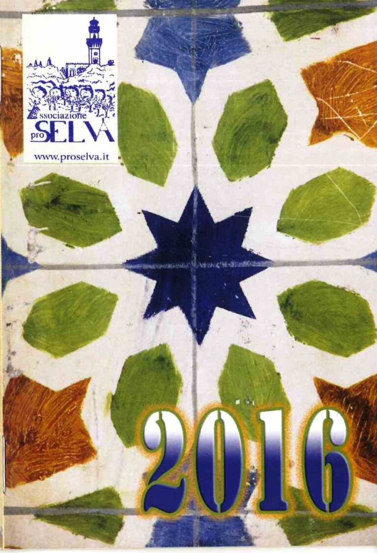 Si presenta il calendarietto 2016 della Pro Selva Si presenta il calendarietto 2016 della Pro Selva - Osservatorio Fasano