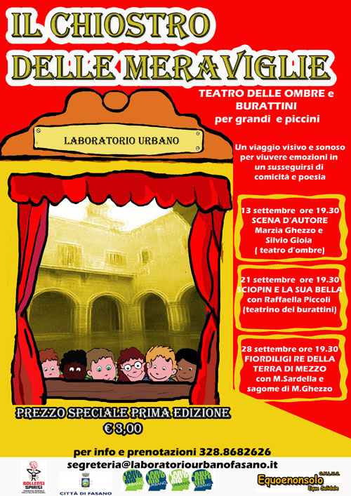 Il Chiostro delle meraviglie Il Chiostro delle meraviglie - Osservatorio Fasano