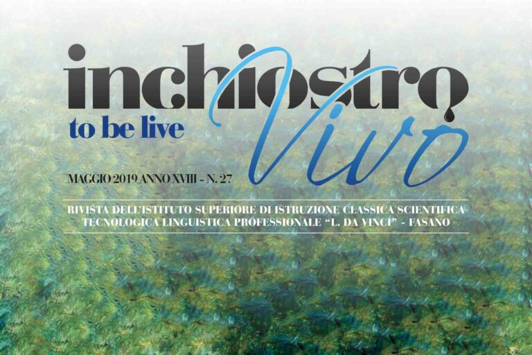 ‘Inchiostro Vivo’ vince ancora. E non una volta 'Inchiostro Vivo' vince ancora. E non una volta - Osservatorio Fasano