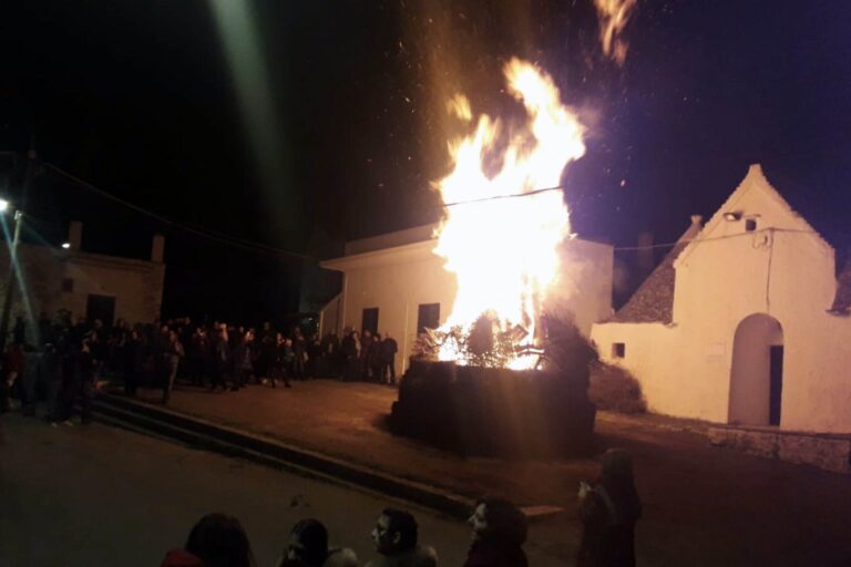 La tradizionale Fanova di San Giuseppe a Cocolicchio - Osservatorio Fasano
