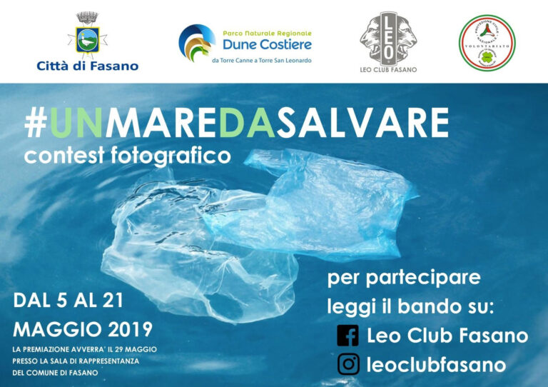 Avviato il Contest Instagram 'un mare da salvare' - Osservatorio Fasano