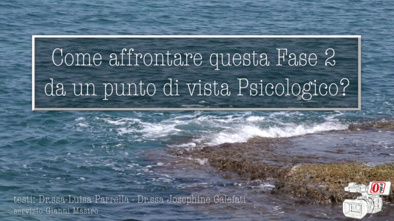 Come affrontare questa Fase 2 da un punto di vista Psicologico? VIDEO - Osservatorio Fasano