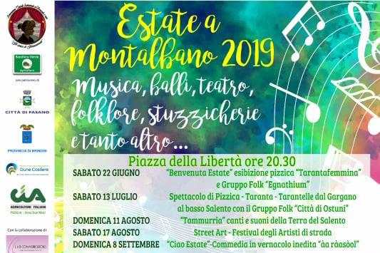 Il Teatro in vernacolo è l’evento di chiusura dell’Estate a Montalbano 2019 Il Teatro in vernacolo è l'evento di chiusura dell'Estate a Montalbano 2019 - Osservatorio Fasano