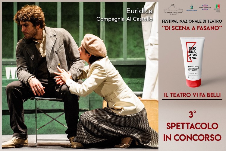 Questa sera ‘Euridice’ in scena al Teatro Sociale Questa sera 'Euridice' in scena al Teatro Sociale - Osservatorio Fasano