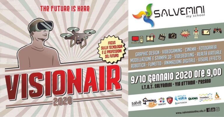 VISIONAIR- Focus sulla tecnologia e sulle professioni del futuro VIDEO - Osservatorio Fasano