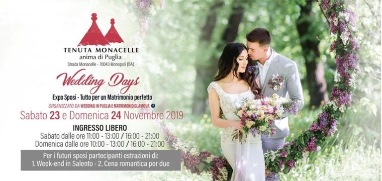 Wedding Days Expo Sposi a Tenuta Monacelle - Osservatorio Fasano