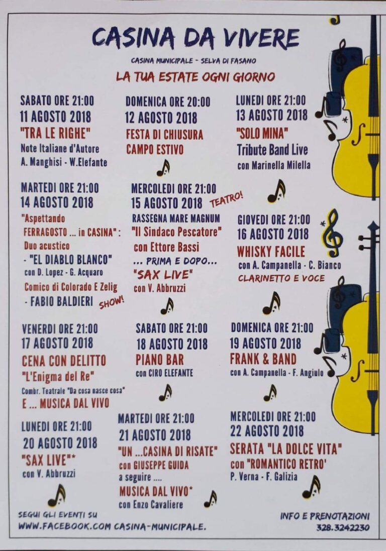 Festa chiusura Campo Estivo - Osservatorio Fasano