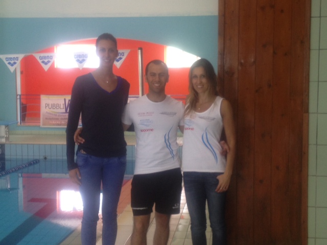 Le campionesse di nuoto Cristina Chiuso e Alessia Filippi alla Piscina Impero di Fasano Le campionesse di nuoto Cristina Chiuso e Alessia Filippi alla Piscina Impero di Fasano - Osservatorio Fasano