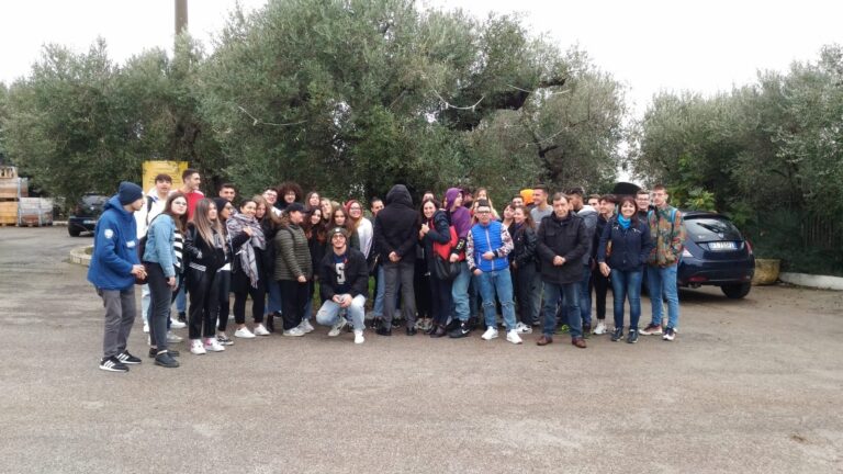 Il 'Salvemini' in visita a 'Il Frantolio' - Osservatorio Fasano