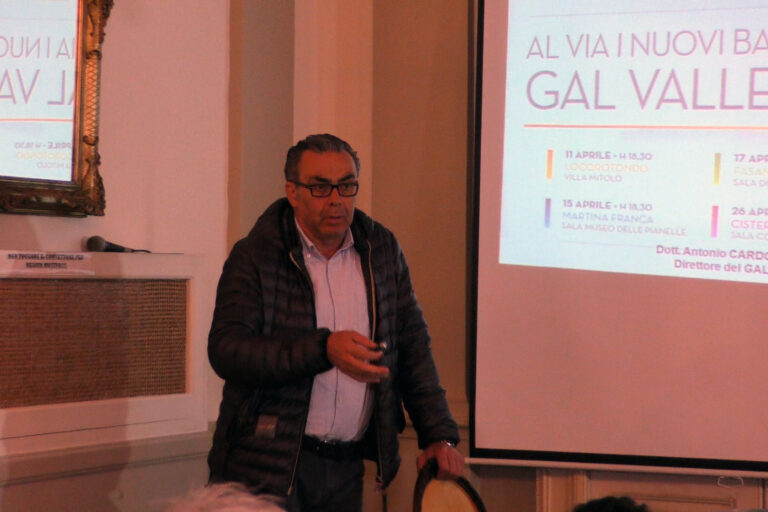 Presentati i bandi Gal Valle d’Itria VIDEO Presentati i bandi Gal Valle d'Itria VIDEO - Osservatorio Fasano