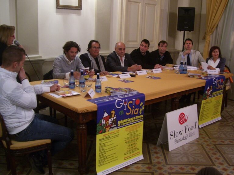 Gustosìa: il convegno di presentazione - Osservatorio Fasano