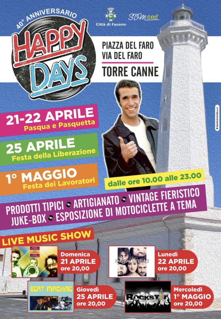 Happy Days a Torre Canne - Osservatorio Fasano