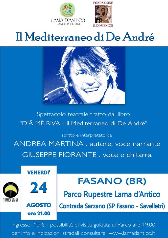 Il Mediterraneo di De Andrè Il Mediterraneo di De Andrè - Osservatorio Fasano