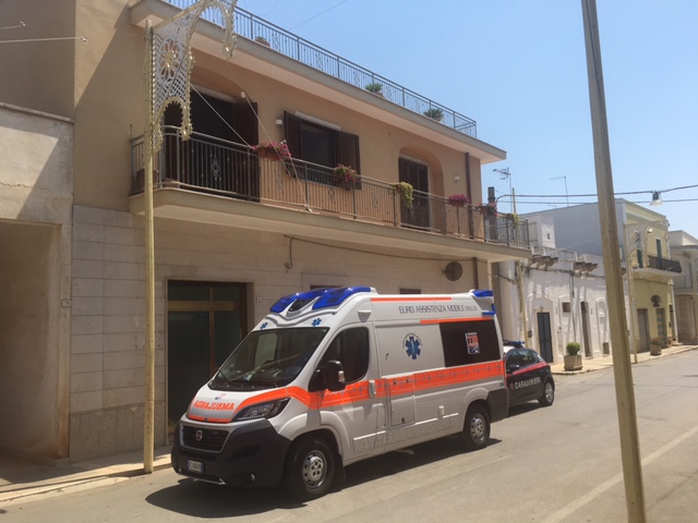 Incendio a Montalbano: carabiniere in ospedale Incendio a Montalbano: carabiniere in ospedale - Osservatorio Fasano