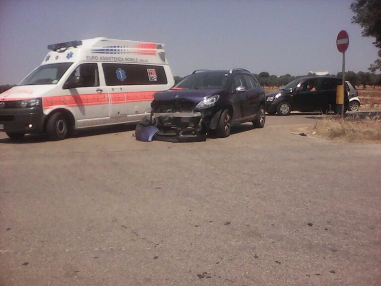 Incidente sulla Cisternino-Montalbano: ferita fasanese Incidente sulla Cisternino-Montalbano: ferita fasanese - Osservatorio Fasano