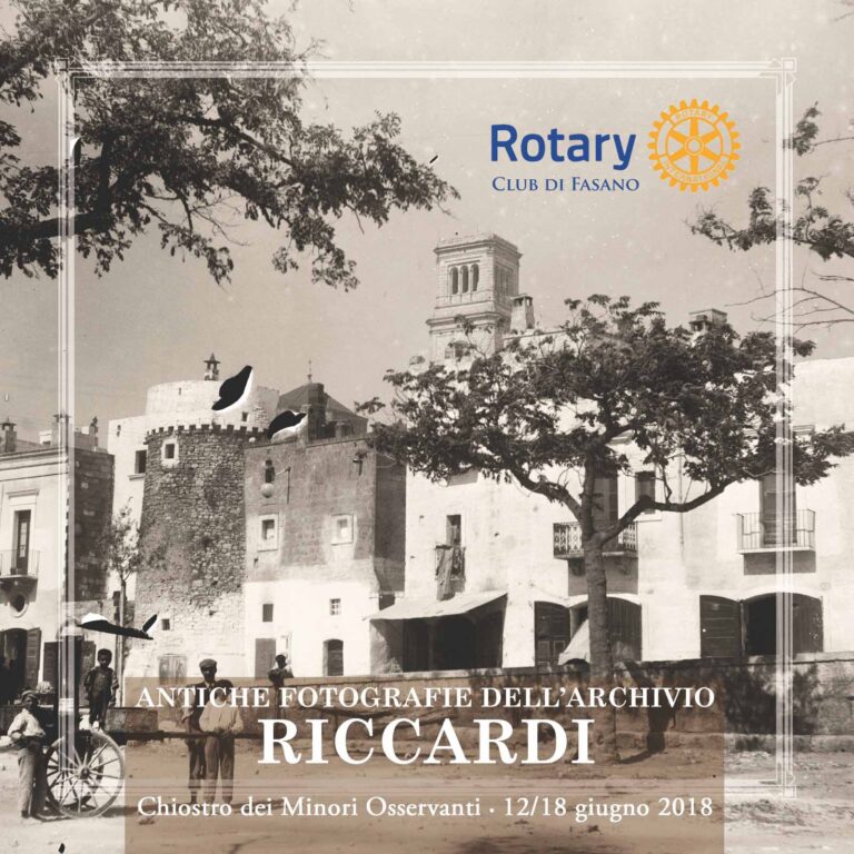 Il Rotary Club di Fasano inaugura una mostra di foto dei primi del '900 - Osservatorio Fasano