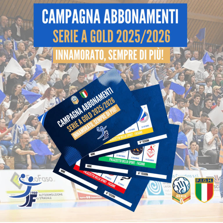 Abbonamenti Junior Fasano 2025/26: "Innamorato, sempre di più!" - Osservatorio Fasano