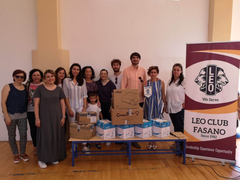 Progetto School for you del Leo Club Fasano - Osservatorio Fasano