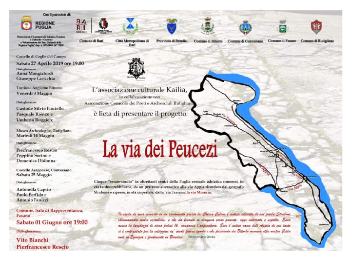 Vito Bianchi e la ‘Via dei Peucezi’ Vito Bianchi e la 'Via dei Peucezi' - Osservatorio Fasano