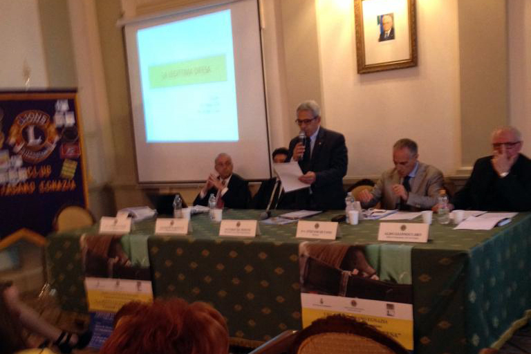 Service di informazione Lions a tema La nuova legge sulla Legittima Difesa Service di informazione Lions a tema La nuova legge sulla Legittima Difesa - Osservatorio Fasano