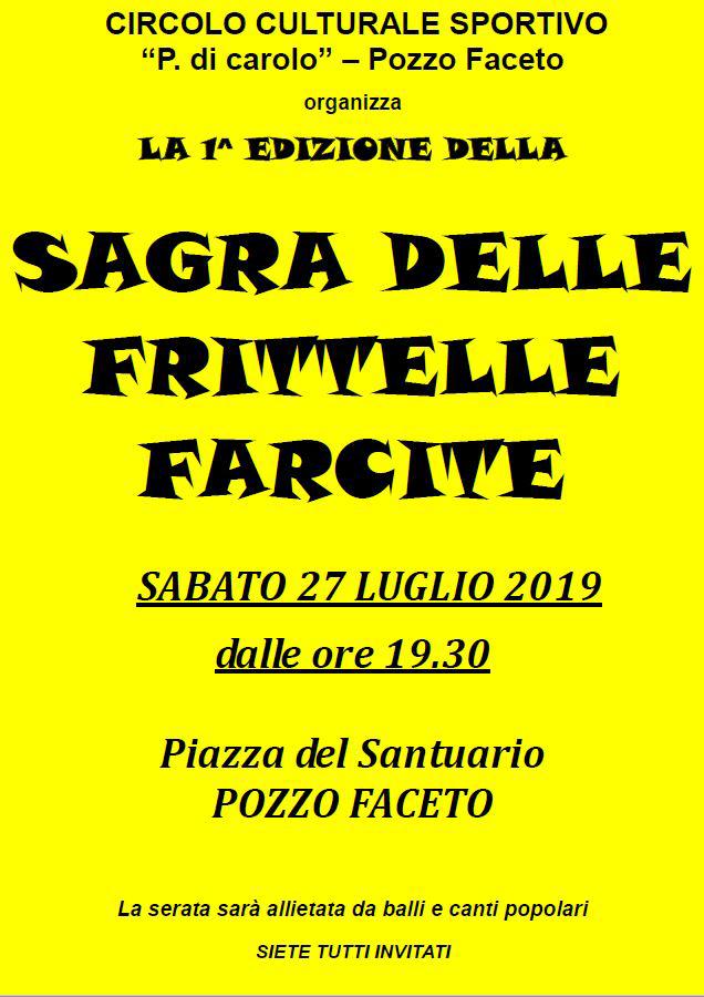 Sagra delle frittelle farcite Sagra delle frittelle farcite - Osservatorio Fasano