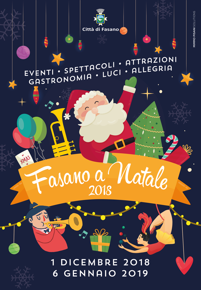 Fasano a Natale 2018 – venerdì 7 dicembre Fasano a Natale 2018 - venerdì 7 dicembre - Osservatorio Fasano