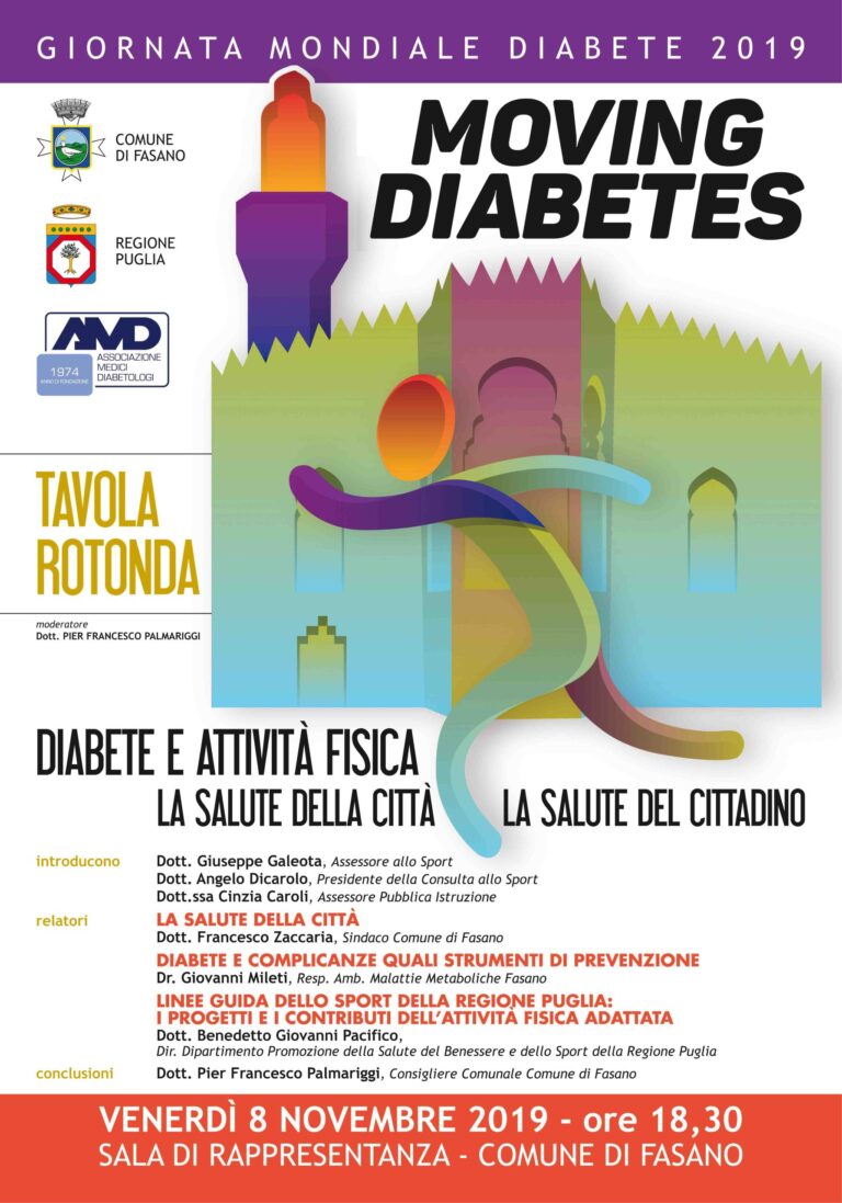 Iniziative a Fasano per la Giornata Mondiale del Diabete - Osservatorio Fasano