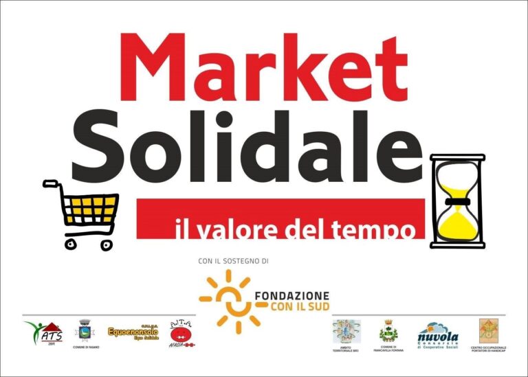 Si inaugura a Fasano il primo ‘Market Solidale’ Si inaugura a Fasano il primo 'Market Solidale' - Osservatorio Fasano