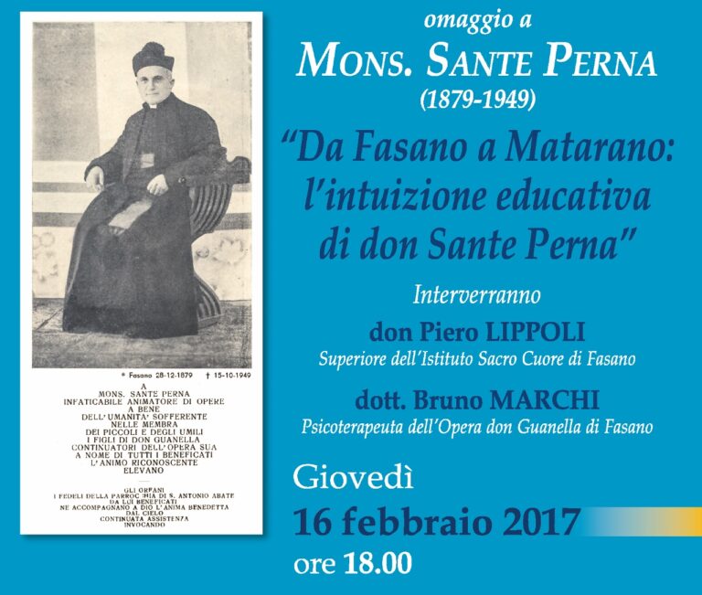 L’Utl di Fasano omaggia Don Sante Perna L'Utl di Fasano omaggia Don Sante Perna - Osservatorio Fasano
