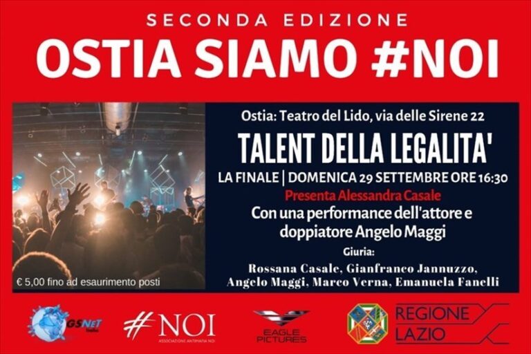 'Ostia siamo #Noi – No alla mafia, sì alla legalità': Fasano c'è - Osservatorio Fasano