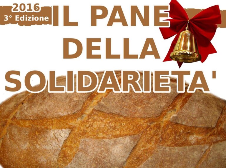 Torna a Fasano il 'Pane della solidarietà' - Osservatorio Fasano