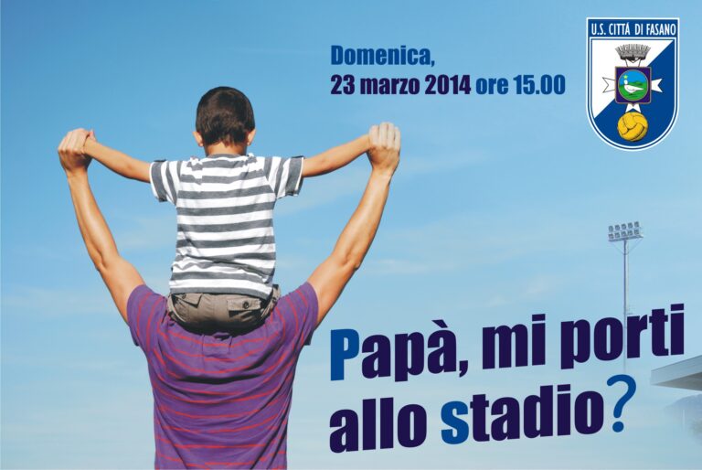 Padre e figlio allo stadio? Il Fasano Calcio ti premia - Osservatorio Fasano