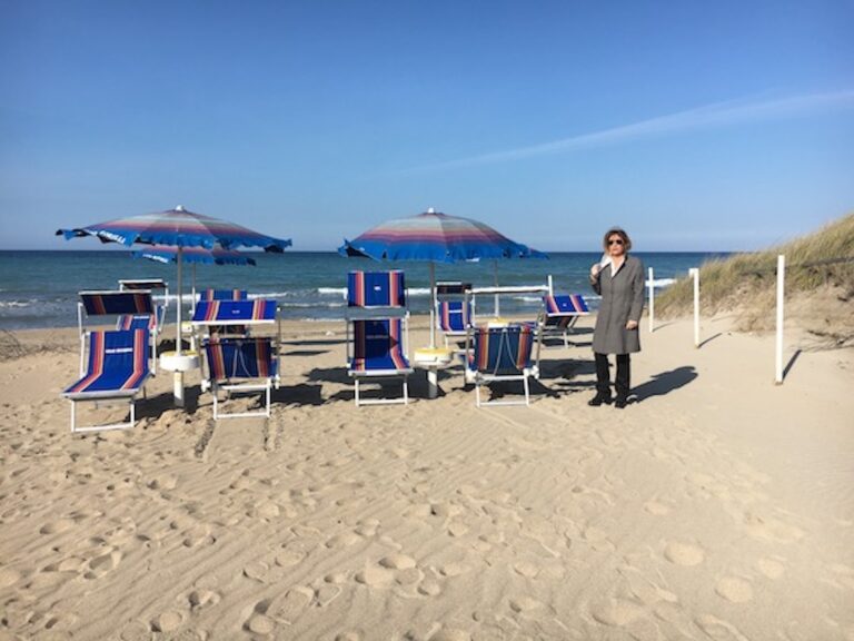 Il Direttore del Parco Dune Costiere Angela Milone partecipa alle simulazioni su modalità di utilizzo delle spiagge per l'Estate 2020 - Osservatorio Fasano