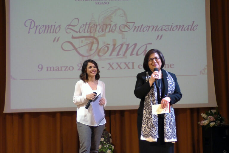 Premio Donna: Tu chiamale se vuoi emozioni VIDEO - Osservatorio Fasano
